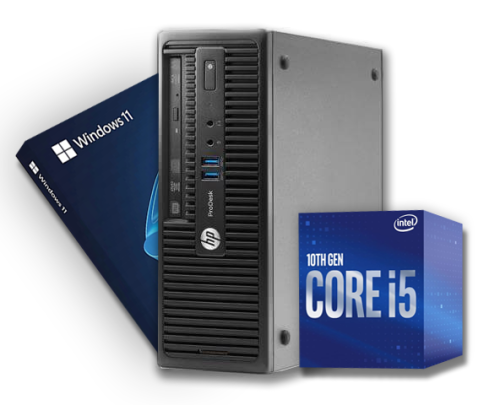 HP ProDesk 400 G2 SFF Core i5-4300 (4e génération) I 8Go I SSD 128 I