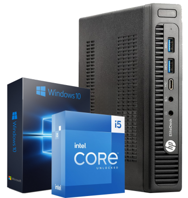 Komputer HP Elitedesk 800 G2 DM MINI  i5-6500 M.2 NVMe 256GB DDR4 16GB WIN10 Kl.-A