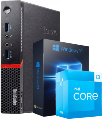 Energooszczędny Mini Komputer Lenovo M900 i3 6100T 16GB/240GB Win10H klasa A