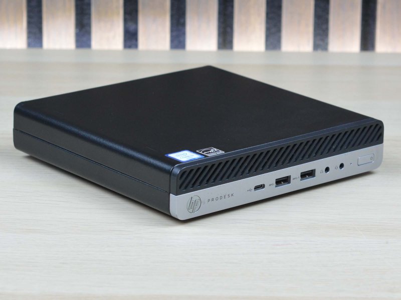 Mini komputer HP 600 G3 i3-6100T 8GB DDR4 128GB NVMe Win10H klasa A