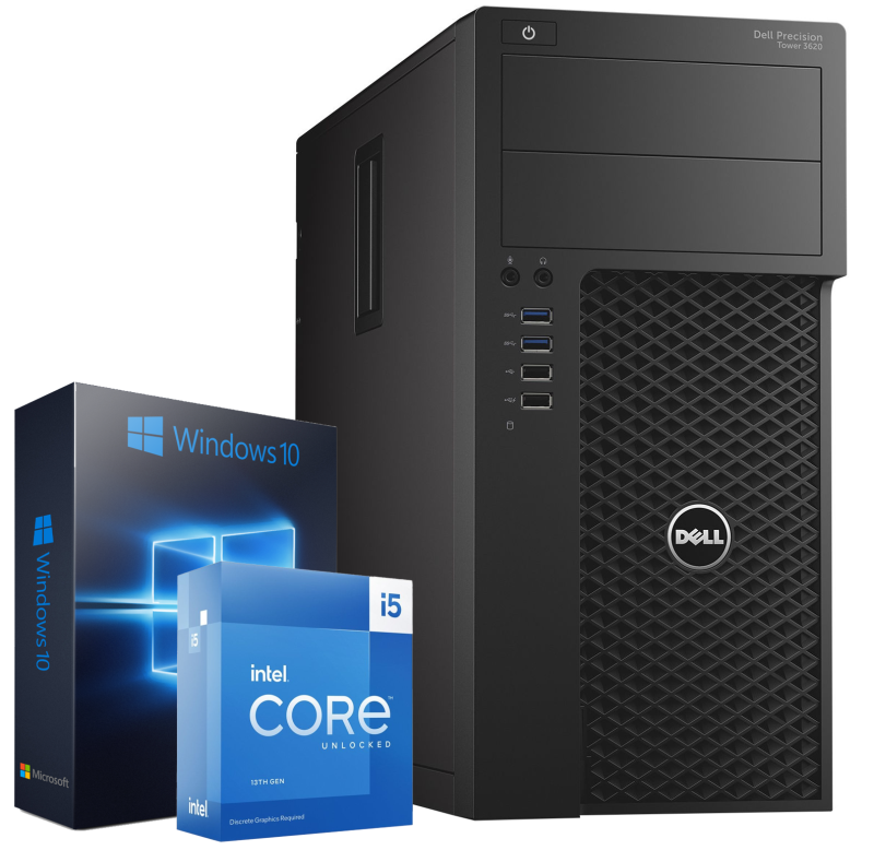 Komputer Dell Precision 3620 Tower i7 6700 32GB DDR4 480GB SSD Win10H klasa B