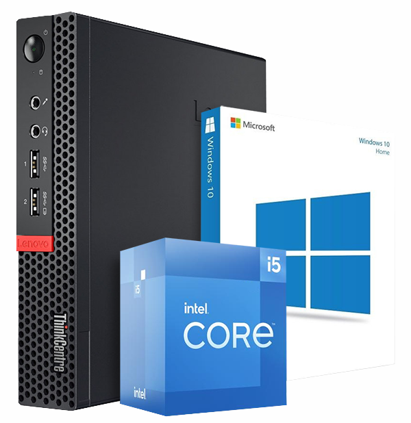 Komputer Lenovo  M710Q tiny i5-6400T DDR4 16GB M.2 NVMe 256GB WIN10 klasa A