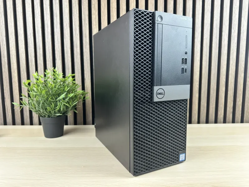 Wydajny komputer Dell 7060 MT i7 8700 16GB DDR4 256GB NVMe Win11H klasa A-