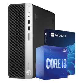 Komputer HP ProDesk 400 G6 SFF i3 9100 16GB DDR4 256GB NVME Win11H