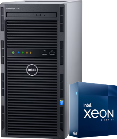 Serwer DELL POWEREDGE T130 Xeon E3-1220 V6 3.00 Ghz 16GB ECC DDR4