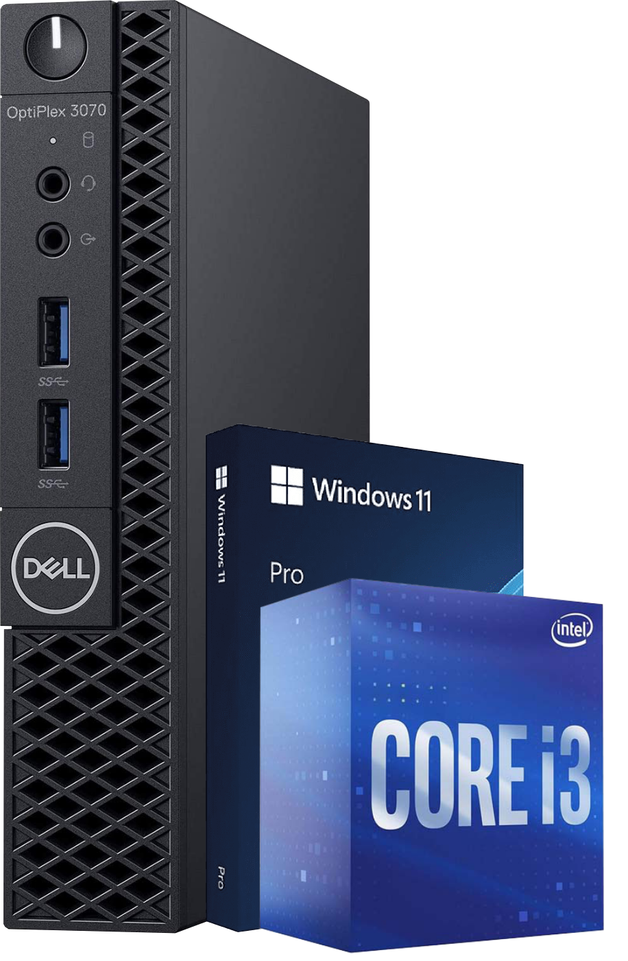 Komputer Dell OPTIPLEX 3070 Mini I3-9100T DDR4 16/256GB WIN11P KL